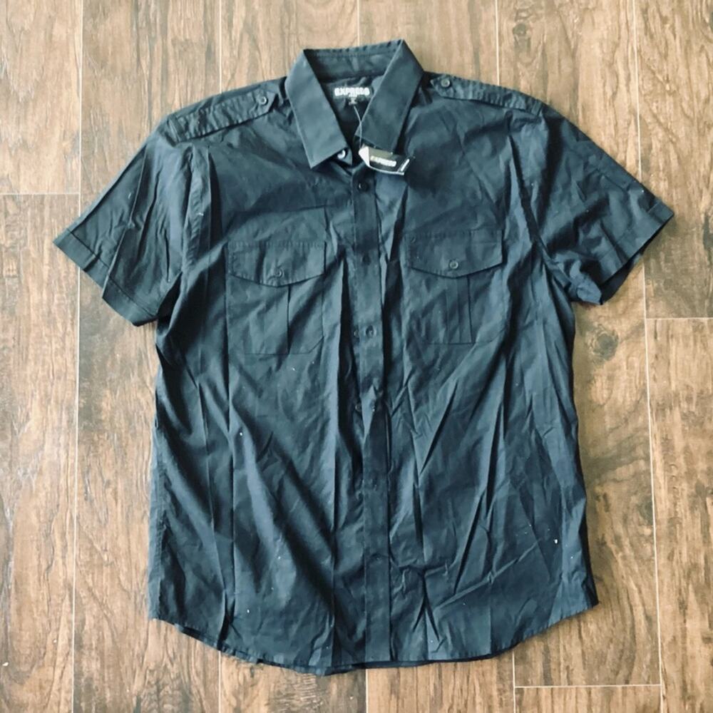 Express Fitted Button Down - Picture 2 of 5